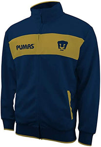 Pumas UNAM "Centering" Adult Full-Zip Track Jacket - Navy