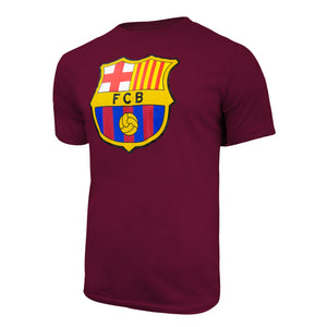 Icon Sports Men FC Barcelona Officially Licensed Soccer T-Shirt Cotton Tee -16
