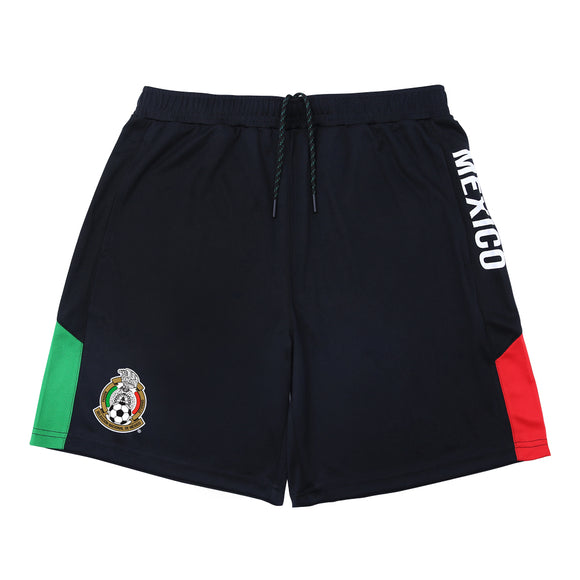 Icon Sports Youth Mexico National Football Team Officially Poly Soccer Shorts -01