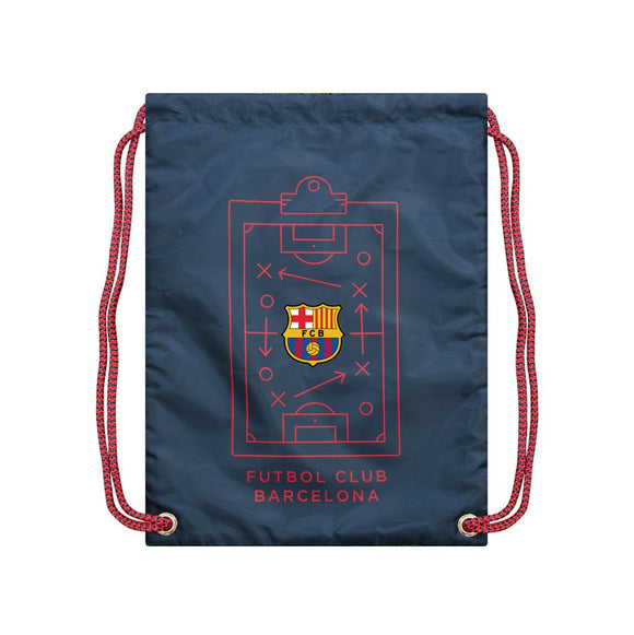 Icon Sports FC Barcelona Official Drawstring Gym Soccer Cinch Bag 04