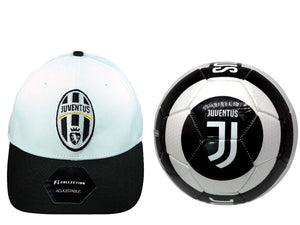 Icon Sports Juventus Official Soccer Cap & Ball Size 5 - 15-2