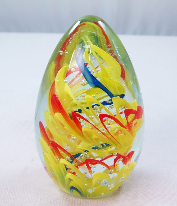 M Design Art Handcraft Glass Millefiori Paperweight 08