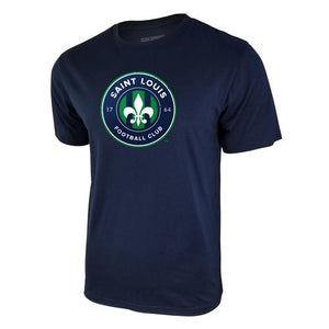 USL St Louis FC Logo Tee  - Navy