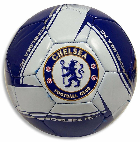 Chelsea F.C Triangle Authentic Official Licensed Soccer Ball Size 5 - Blue