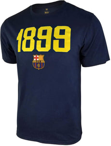 Icon Sports Men FC Barcelona Officially Licensed Soccer T-Shirt Cotton Tee -08