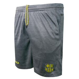 Icon Sports Men's FC Barcelona Officially Licensed Poly Soccer Shorts -09