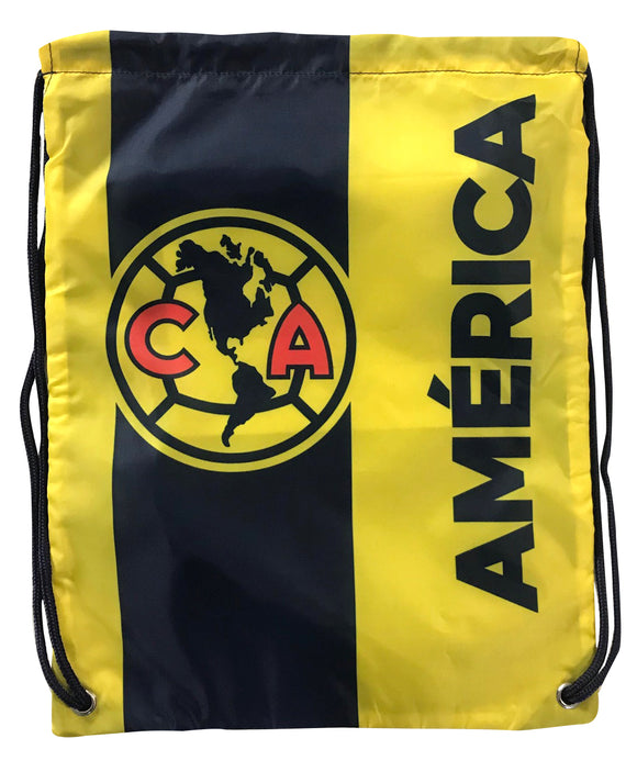 Club America Official Drawstring Gym Soccer Cinch Bag