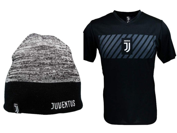 Icon Sports Juventus Soccer Jersey and Beanie combo 02-1