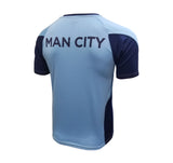 Icon Sports Men Manchester City Officially Licensed Soccer Poly Shirt Jersey MC101PF-01