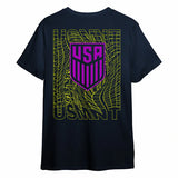 U.S. SOCCER CITY LIGHTS NAVY T-SHIRT