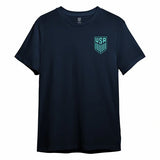 U.S. SOCCER CITY LIGHTS NAVY T-SHIRT