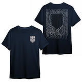 U.S. SOCCER CITY LIGHTS NAVY T-SHIRT
