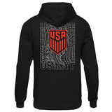U.S. SOCCER CITY LIGHTS BLACK HOODIE