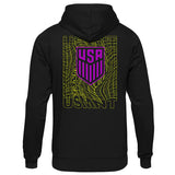 U.S. SOCCER CITY LIGHTS BLACK HOODIE