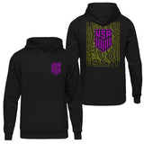 U.S. SOCCER CITY LIGHTS BLACK HOODIE