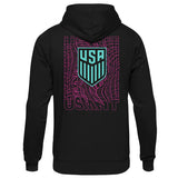 U.S. SOCCER CITY LIGHTS BLACK HOODIE