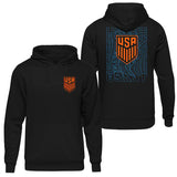 U.S. SOCCER CITY LIGHTS BLACK HOODIE