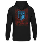 U.S. SOCCER CITY LIGHTS BLACK HOODIE