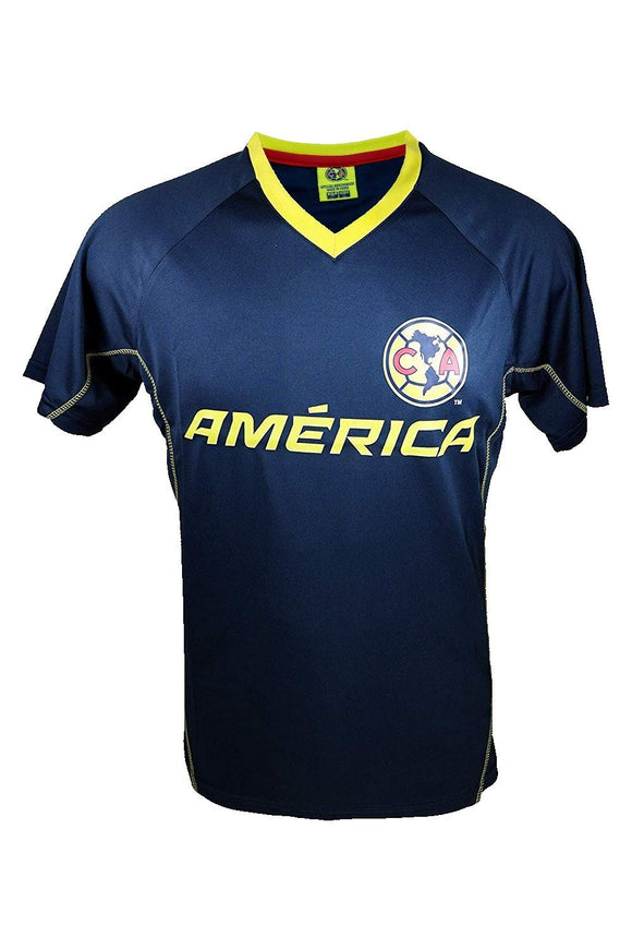 Rhinox Club America Soccer Official Adult Men Soccer Poly Jersey -J014