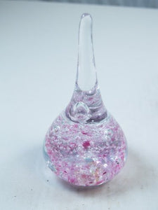M Design Art Handcraft Gold Speckle Geyser Paperweight