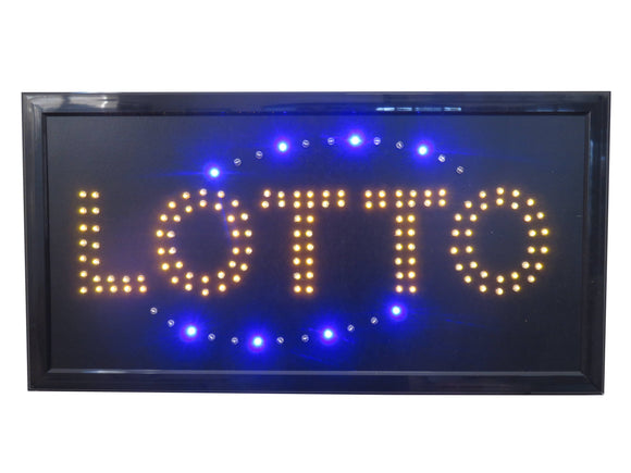 19x10 Neon Sign LED Lighting - 2 Swtiches: Power & Animation for Business Identification by Tripact Inc - Lotto