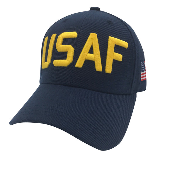 US Air Force Military Baseball Caps for Soccer Veterans, Retired, Active Duty 02-2