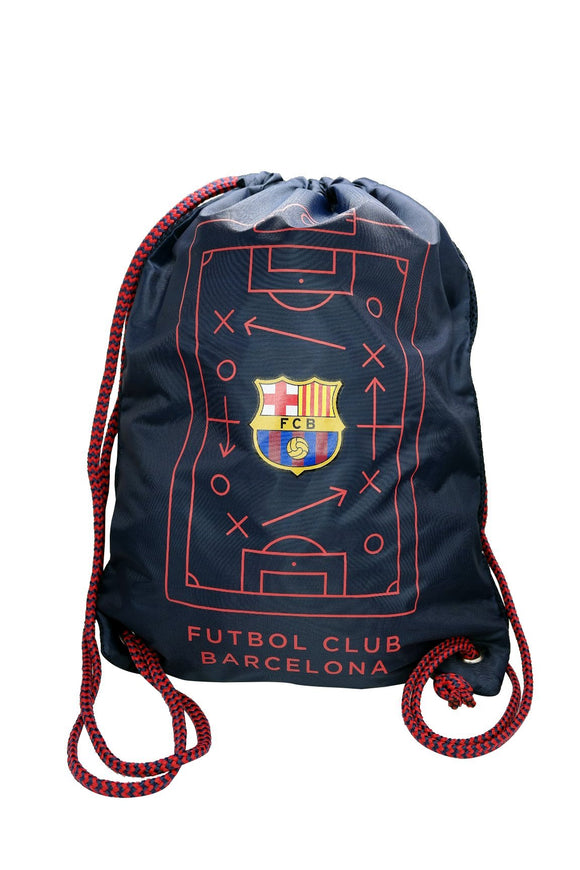Icon Sports FC Barcelona Official Drawstring Gym Soccer Cinch Bag 02