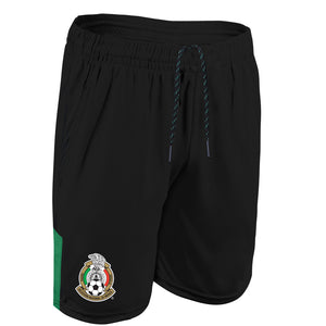 Icon Sports Men's Mexico National Football Team Officially Poly Soccer Shorts -02