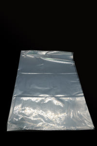 Tripact LDPE Clear Flat Poly Bags Gusseted Bags - 18" x 24" - 2 mil  100pcs