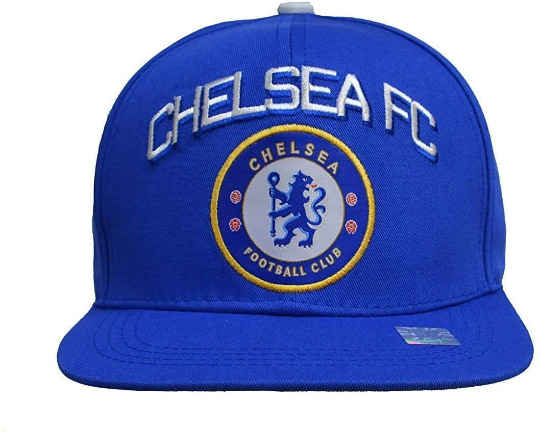 Chelsea Officially Licensed Soccer Cap Flat Adult Size