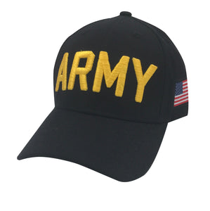 US Army Military Baseball Caps for Soccer Veterans, Retired, Active Duty 02-2