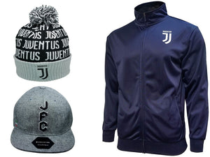 Icon Sports Juventus Soccer Jacket Beanie Cap 3 Items combo 11