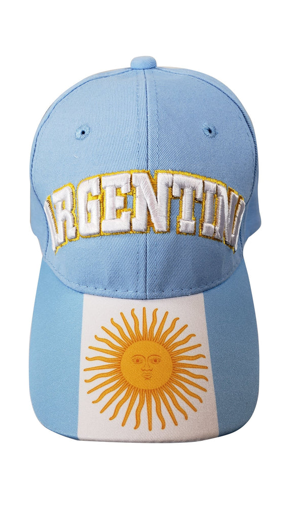 Argentina Cap Hat Any Sports Soccer World cup Adults Mens 01-1