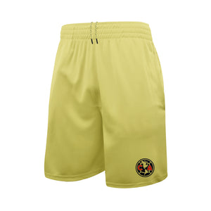 Icon Sports Men's Club America Officially Poly Soccer Shorts -02