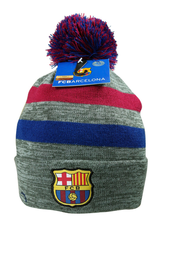 FC Barcelona Authentic Official Licensed Product Soccer Beanie - 01-3