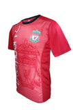 Icon Sports Men Liverpool Officially Licensed Soccer Poly Shirt Jersey LFC DD1H-01G