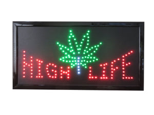 19x10 Neon Sign LED Lighting - 2 Swtiches: Power & Animation for Business Identification by Tripact Inc - High Life