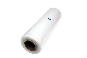 Tripact 11" x 19" LDPE Clear Plastic Flat Open Poly Bag Roll 1.25 mil - 1 Roll (115pcs) 01