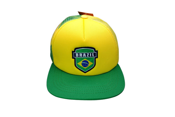 Icon Sports Group 2019 Brazil Cap Hat  Soccer World cup Adults Mens 01-12