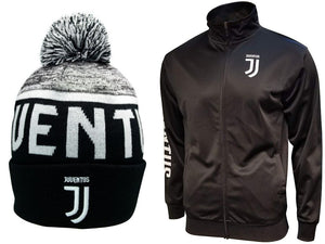 Icon Sports Juventus Soccer Jacket and Beanie combo 06