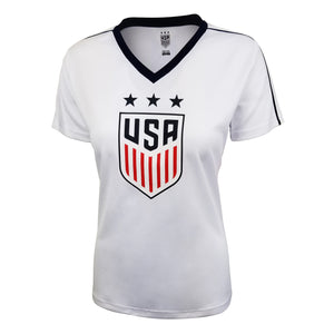 Icon Sports Group U.S.Soccer USWNT Women's Soccer Stadium Polymesh Tee  US36PT-W