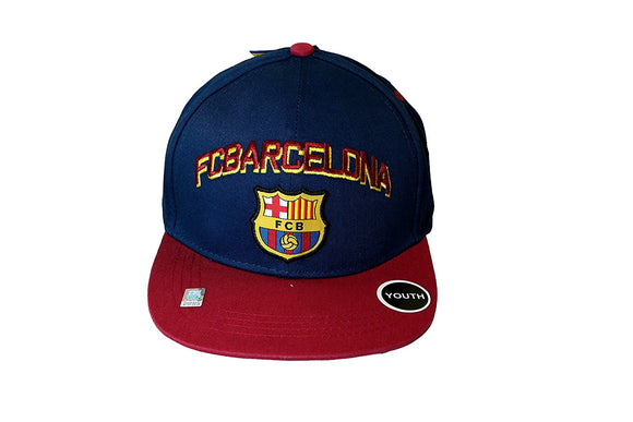 Youth FC Barcelona Authentic Official Licensed Product Soccer Cap - 01-1