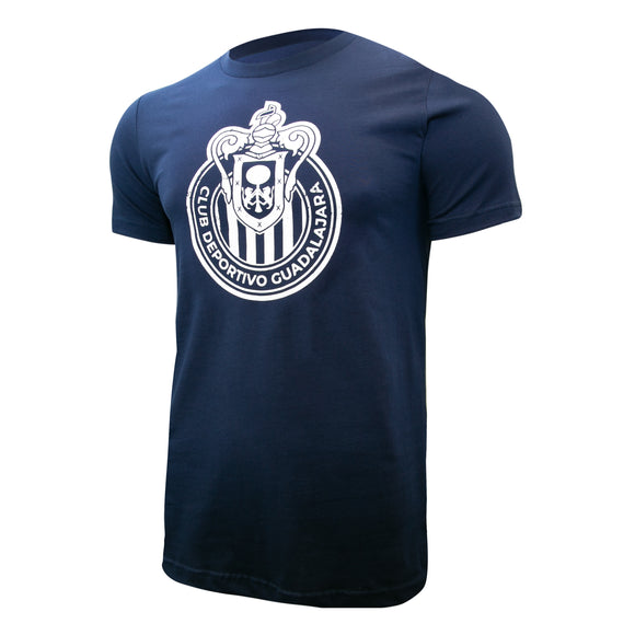 Icon Sports Men Chivas De Guadalajara Officially Licensed Soccer T-Shirt Cotton Tee -01