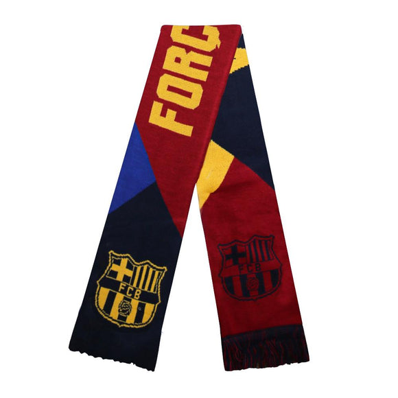 Icon Sports FC Barcelona Officially Licensed Product Soccer Scarf - 1-1