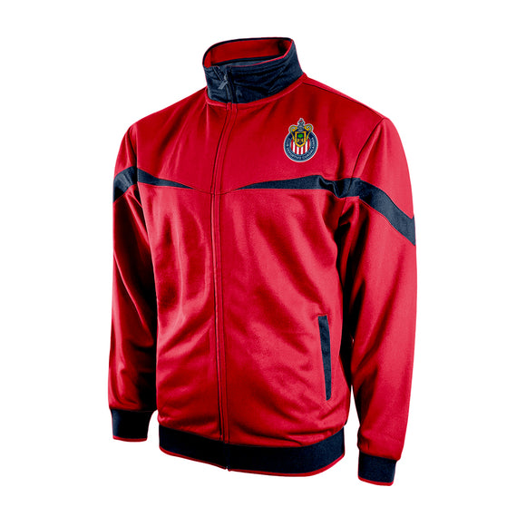 Icon Sports Men Chivas Del Guadalajara Officially Zipper Soccer Jacket