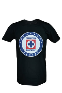 Icon Sports Men Cruz Azul Officially Licensed Soccer T-Shirt Cotton Tee -03