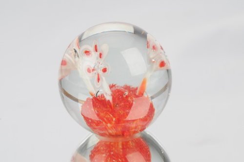 M Design Art Handcraft GlassSapphire Millefiori Duck Sculpture