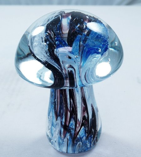 M Design Art Handcraft Crystal Heart Iceberg Handmade Glass Paperweight