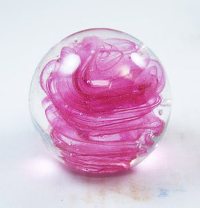 M Design Art Handcraft Magic Bubble Handmade Glass Paperweight