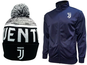 Icon Sports Juventus Soccer Jacket and Beanie combo 02